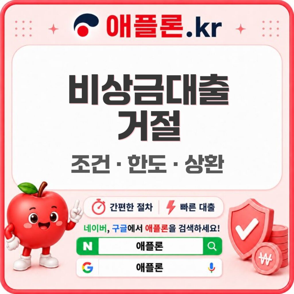 비상금대출거절