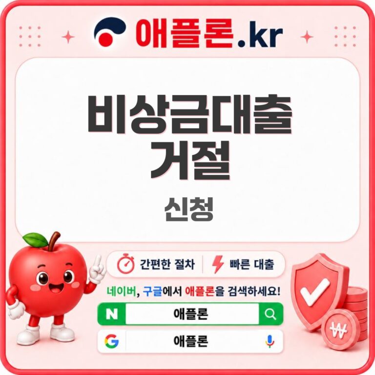 비상금대출거절